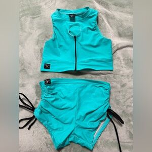 Kandi Kouture Vibrant Teal Set TXS